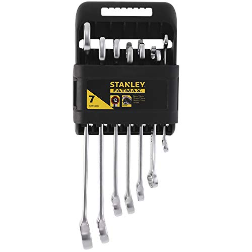Stanley Fatmax Fmmt82844-0 Set 7 Pz Chiavi Combinate Fatmax, Grigio