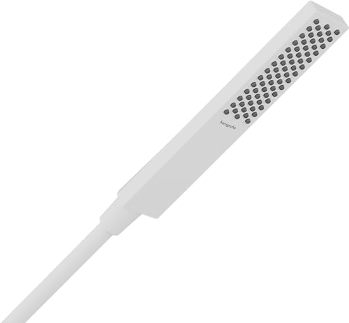 Hansgrohe Pulsify E - Doccetta Per Doccia A Risparmio Idrico (Ecosmart), Doccino Con 1 Getto (Powderrain), Soffione Doccia Quadrato Con Funzione Antic