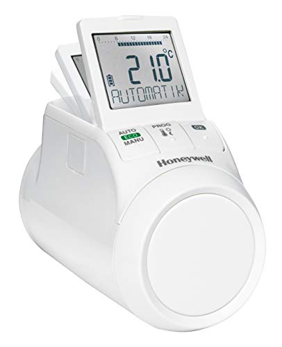 Honeywell Home, Hr90We, Cronotermostato Settimanale Elettronico Da Termosifone, Bianco