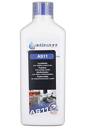 Bellinzoni As 11 Lucidante Per Pavimenti In Marmo Con Additivo Anti Scivolo, 1 L
