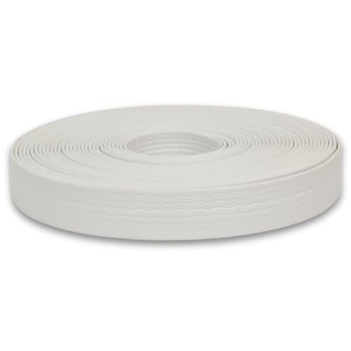 Corderie Italiane 006001447 Cintino Per Tapparelle In Pvc, Bianco, 20 Mm - 5,5 Mt