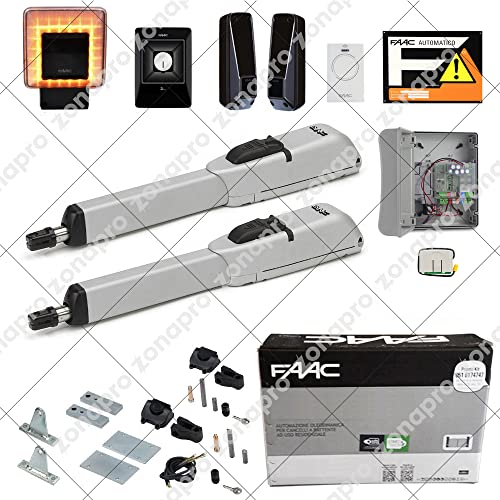 Faac Kit Automazione 24V Dc Master Kit Safe 104415144