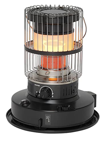 Toyotomi Kr-47 Stufa Toyotomi Stufa A Combustibile Meccanica Portatile, Eccellenza Giapponese, Nessuna Installazione Necessaria, Black-47