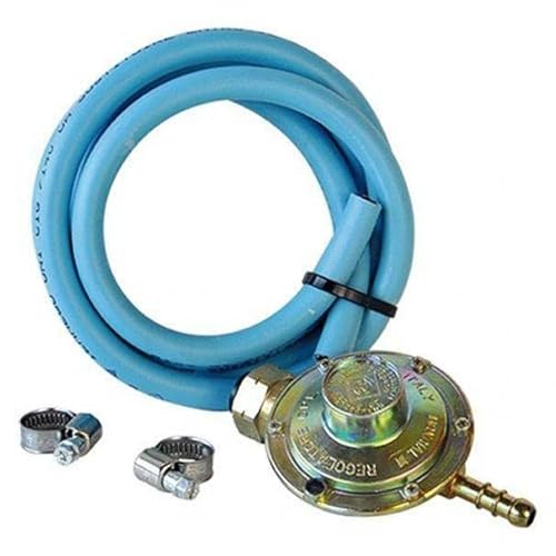 Koncreto Kit 3Pz Per Stufa A Gas Infrarossi: 1 Regolatore Gpl+1 Tubo +2 Fascette