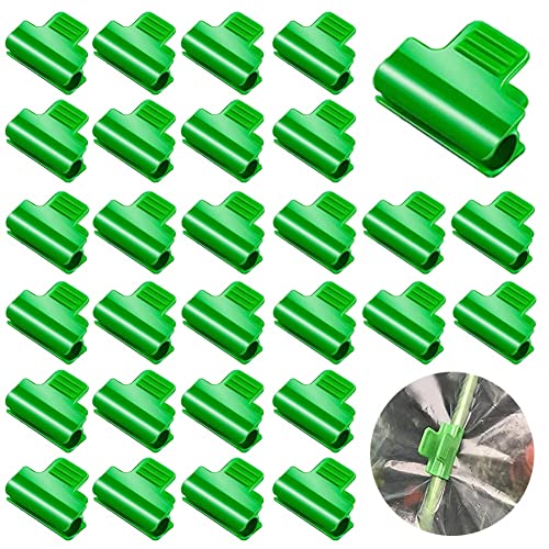 50 Pezzi Clip Per Serra 11Mm Clip Per Pellicola Per Serra Morsetti Per Serra Clip Per Piante Clip Fissaggio Telo Serra Per Serre Morsetto Per Serra Cl