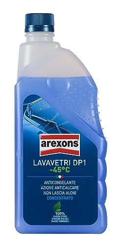 Arexons 8403 Flacone Lavavetro Pronto Uso, Azzurro, 1L