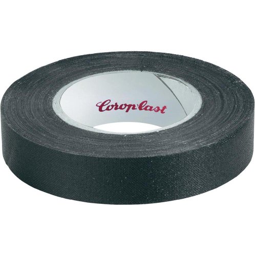 Nastro Adesivo Telato (L X P) 10 M X 15 Mm Nero Tessuto In Lana Di Cellulosa Con Rivestimento In Acrilato 39367 Coroplas