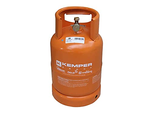 Kemper 1161 Bombola Vuota Kg 3, Attacco Italiano, Arancio