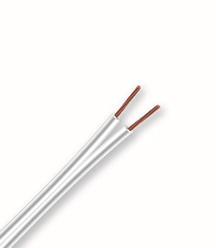Electraline 10674 Cavo 03Vh-H, Sezione 2X0,75 Mm, 12/24V, 20 M, Bianco