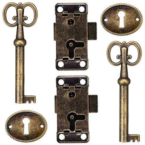 Serratura Di Sicurezza In Metallo Retrò Antica Antiquariato Serratura Serratura In Stile Antico Ferramenta Con Decorazione A Chiave Per Mobili Antichi