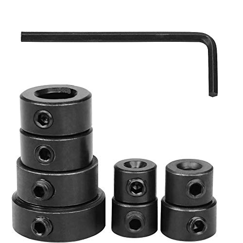 Profondità Trapano, Stop Di Profondità Trapano, Punte Profondità Anello Posizionatore, 8 Pezzi Arresto Stopper Stop Di Profondità 3/4/5/6/8/10/12/16Mm
