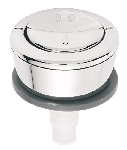 Wirquin M19368 - Doppio Pulsante, Pulsante Di Scarico Wc Bp008 Per Mw2, Circolare
