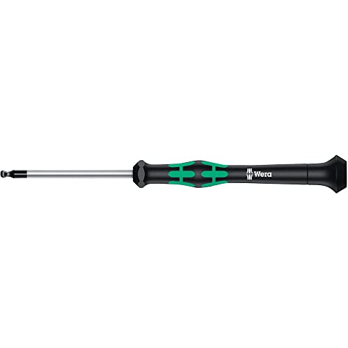Wera, 2052 Giravite Esagonale Con Sfera Per L'Elettronica, 3.0 Mm X 60 Mm
