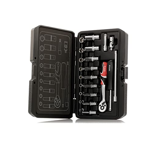 Yt Yato-14451 Socket-Set 1/4"" 23Pcs