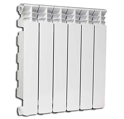 Radiatore In Alluminio Exclusivo H 600 Fondital 6 Elementi