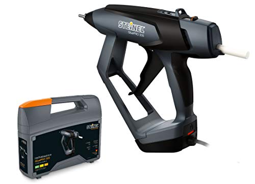 Steinel Gluepro 300 Pistola Per Colla Professionale In Valigetta, Pistola Per Colla A Caldo Con Supporto, Ugello Intercambiabile