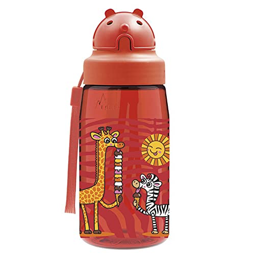 Bottiglia Per Bambini Laken Oby Kids Tritan, Tappo Oby Con Cannuccia 0,45L Chupi