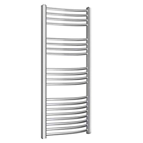 Aton Termoarredo Linea Kalura Cromato Curvo H 120 Cm Interasse 50 L 55