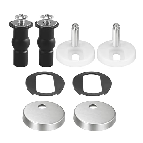 Memofynd 2 Pezzi Accessori Per Cerniere Per Sedile Wc, Accessori Per Sedile Del Water, Viti Per Sedile Wc