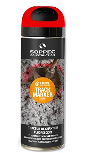Spray Per Marcatura 500 Ml (Rosso Fluorescente)
