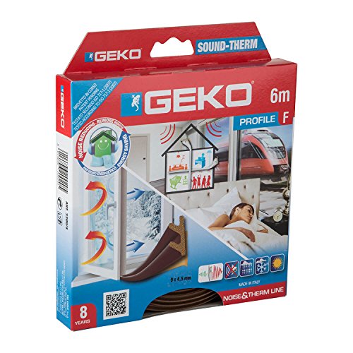 Geko 9788015 Parafreddo Sound-Therm Geko Profilo-F9X4.5, Marrone, 6 M