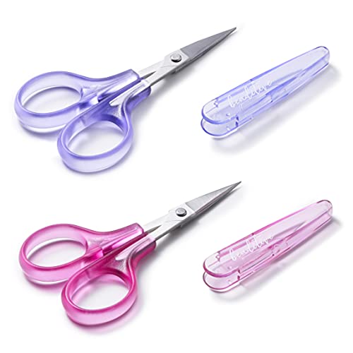Beaditive Particolare Alta Precisione Forbici Set (2-Pc) Sharp, Belle Tips | Taglio Di Carta, Scrapbooking, Cucito, Crafting | Acciaio Inossidabile |