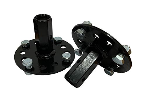 Bricoferr Pt600041 - Albero Esagonale 23 Millimetri Per Le Ruote In Metallo (Implementa Motoazada)