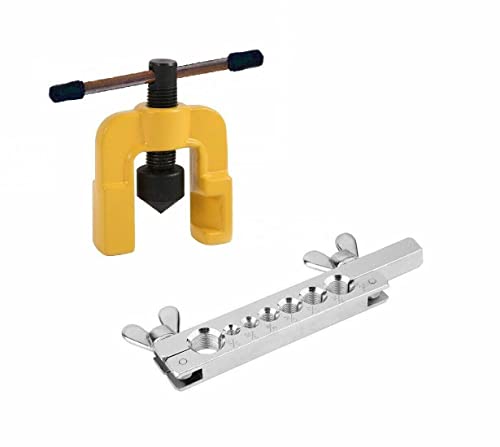 Cartellatrice Tubi In Rame Pagliettatrice Svasatrice Allarga Foro Flangitubo Misure 1-2 7-16 3-8 5-16 1-4 3-16 5-8