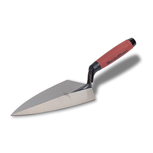 Marshalltown 10116 Cazzuola Stile Philadelphia-Manico Durasoft, Acciaio Al Carbonio, 305X152 Mm, Argento, 12"