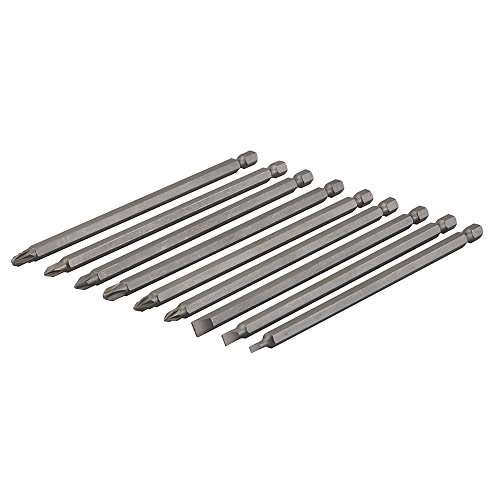 Silverline Sb08 Punta Extra Lunga, Set A 9 Pezzi, 150 Mm
