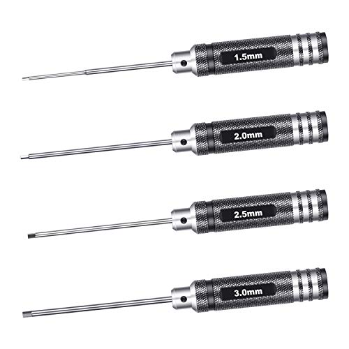 Neewer Chiave Esagonale Per Rivestimento Esagonale In Nitruro Di Titanio Leggero, Set Da 4 Pezzi, Kit Di Strumenti Per Cacciavite Esagonale Per Elicot