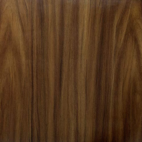 Venilia Pellicola Adesiva, Noce Aspetto Legno Marrone, 45Cm X 1,5M, Spessore 95Μ, Pellicola Autoadesiva Per Mobili O Cucina, Carta Da Parati, Pvc Senz