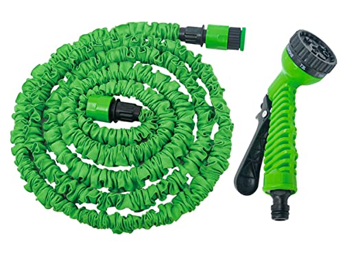 Tubo Acqua Giardino, Tubo Estensibile Da Giardino Con Pistola, 7.5M 15M 22.5M (7.5-22.5M)