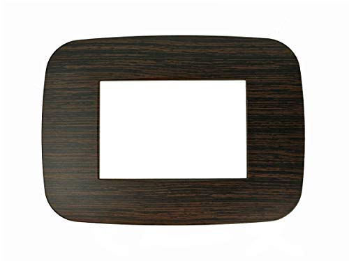 Sandasdon Sd23003-16 Placca Futura 3M Legno Wenge Compatibile Con Bticino Axolute