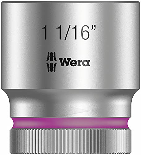 Wera, 8790 Hmc Bussola Per Cricchetto Zyklop Con Attacco Da 1/2", 1 1/16 Pollice