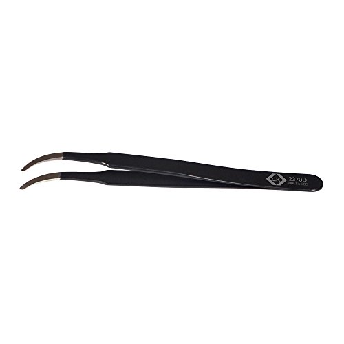 C.K T2370D Pinzette Di Posizionamento Esd 120 Mm - 2Ab.Sa Esd