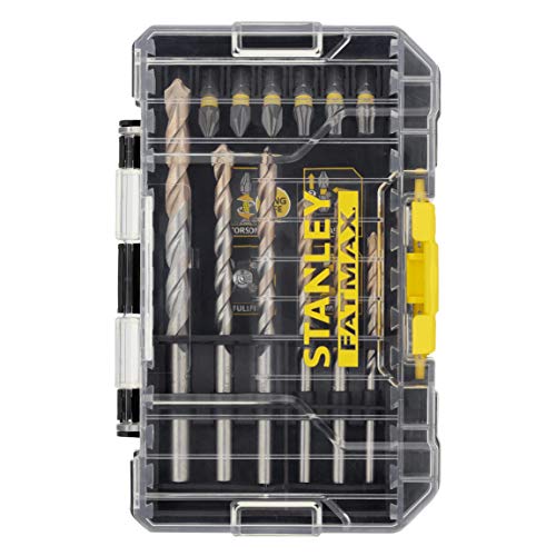 Stanley - Fatmax Sta88552-Xj Juego De 19 Piezas Para Atornillar Y Taladrar