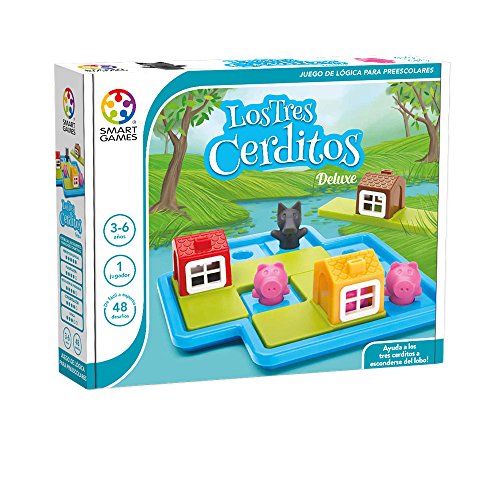 Smart Games Sg023Es Porcellini Deluxe, Set Di Tavolo, Lúdilo, Miscelanea