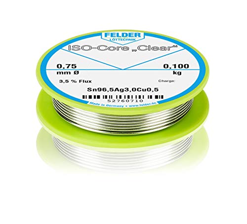 Campi Stazione Saldante Cavo Iso-Core "Clear" 0,75 Mm X 100 G