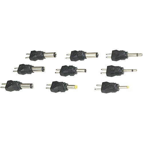 Voltcraft Kit Adattatori Per Alimentatore Mw 8Xc2 Con 2 Adattatori Jack E 7 Adattatori Dc Dritti 9 Parti