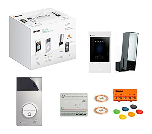 Bticino 363917 Kit Vivavoce Con Videocitofono Kit Classe 300 Eos Con Telecamera Esterna