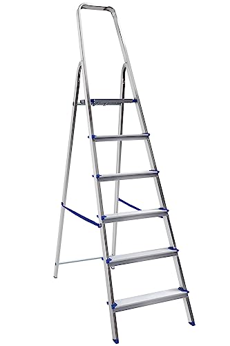 Framar Scala Piuma 6 Gradini In Alluminio - Portata 100 Kg