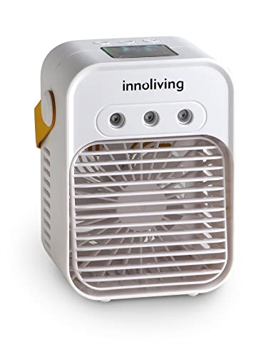 Innoliving Mini Raffrescatore Portatile Ricaricabile Inn-518, Bianco