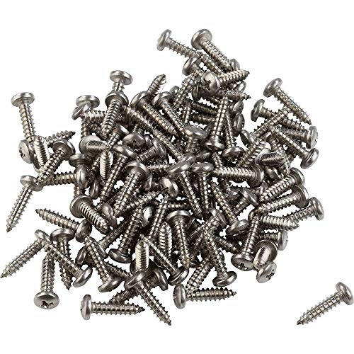 No Name 839537 Liko - Viti Autofilettanti, 2,2 Mm, 9,5 Mm, Phillips Din 7981-C, In Acciaio Inox A2, 100 Pezzi