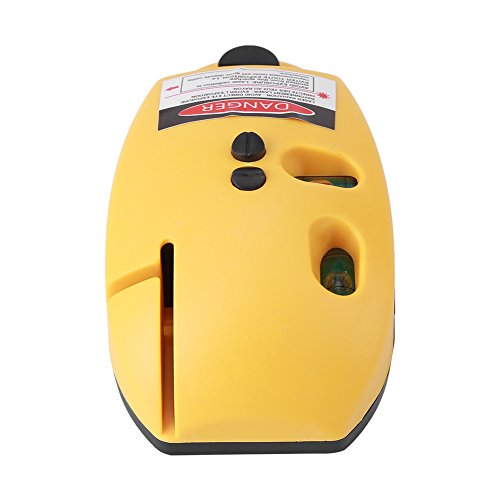Livello A Infrarossi A 90 Gradi, Strumento Di Misurazione Ad Angolo Retto Per La Decorazione Della Casa Con 2 Linee Orizzontali Verticali (Giallo)