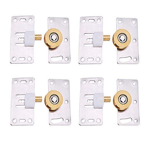 Mobili Scorrevole Rulli, 4 Impostato Guardaroba Mobili Rulli, Mobili Porta Scorrevole Puleggia, Scorrevole Rulli, Guardaroba Scorrevole Rulli, Per Arm