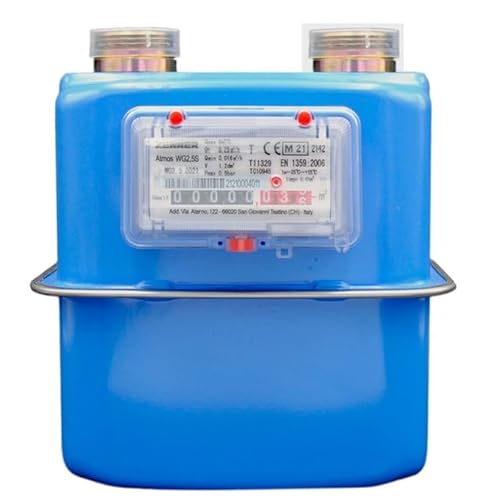 Contatore Gas Classe G4 6 M3/H Int. 110 Mm Attacco 1.1/4 Mid Tecnogas 50401