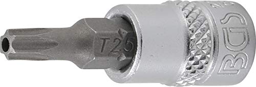 Bgs 2360 - Inserto 6,3 Millimetri Po ', 1/4 Di Pollice T-Profilo Con Foro, T25