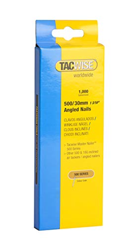 Tacwise Chiodi In Stecca Angolati Inossidabili Da 30 Mm, Serie 500
