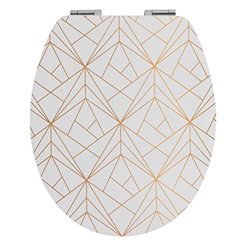 Wirquin 20722723 Sedile Wc Diplomant Con Freno Di Caduta, Bianco